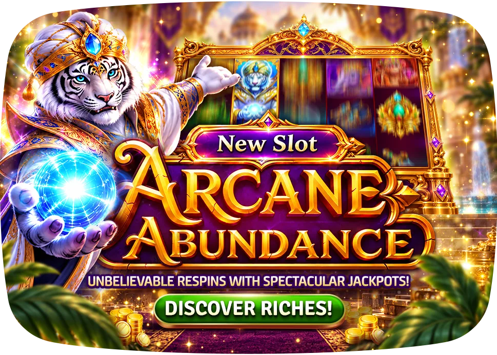 פופאפ למשחק הסלוט החדש Arcane Abundance