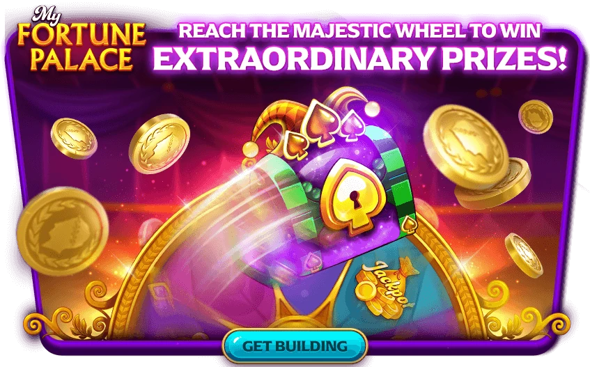 My Fortune Palace popup: reach the majestic wheel to win extraordinary prizes